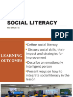 Social Literacy Skills for Students