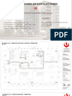 Plano Instalaciones sanitarias flat