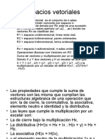 Espacios Vetoriales: Operaciones Basicas Con Vectores en R2: Suma de Vectores y Multiplicación Por Un Escalar