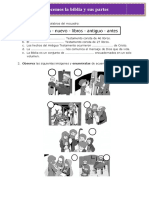 D2 A2 FICHA REL. Conocemos La Biblia y Sus Partes