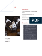 Recipe Card (Oreo Muffin )