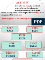 Anagram Word Play Heir Hire Find Anagrams of The Following Words