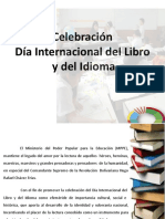 Orientación Día Internacional Del Libro y Del Idioma