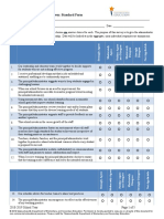 Staff Standard Form