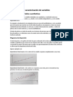 Analfabetismo y Caracterización de Variables