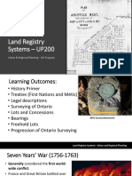 Land Registry Systems - UP200: Urban & Regional Planning - GIS Program