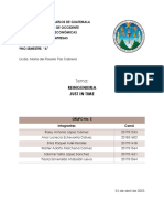 Reingenieria Just in Time: Tema