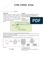 Estructura Atomica Actual