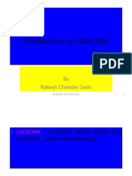 Introdution CAD/CAM