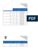 Jadwal Penilaian Akhir Semester SD Rendeh