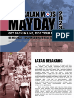 MODS MAYDAY 2023: Berkeliling Kota Bangkalan Menggunakan Vespa