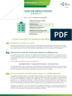 Estado de Resultados: Ejemplo