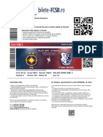 Atentie! Această Pagină În Format A4 Este Un Bilet Valabil (E-Ticket) ! Informatii Utile Despre E-Ticket