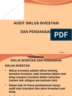 Audit Siklus Investasi Dan Pendanaan: 1 Halaman