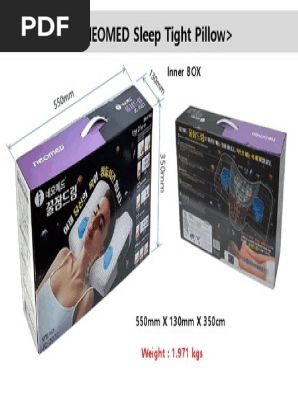 NEOMED Sleep Tight Pillow SPEC