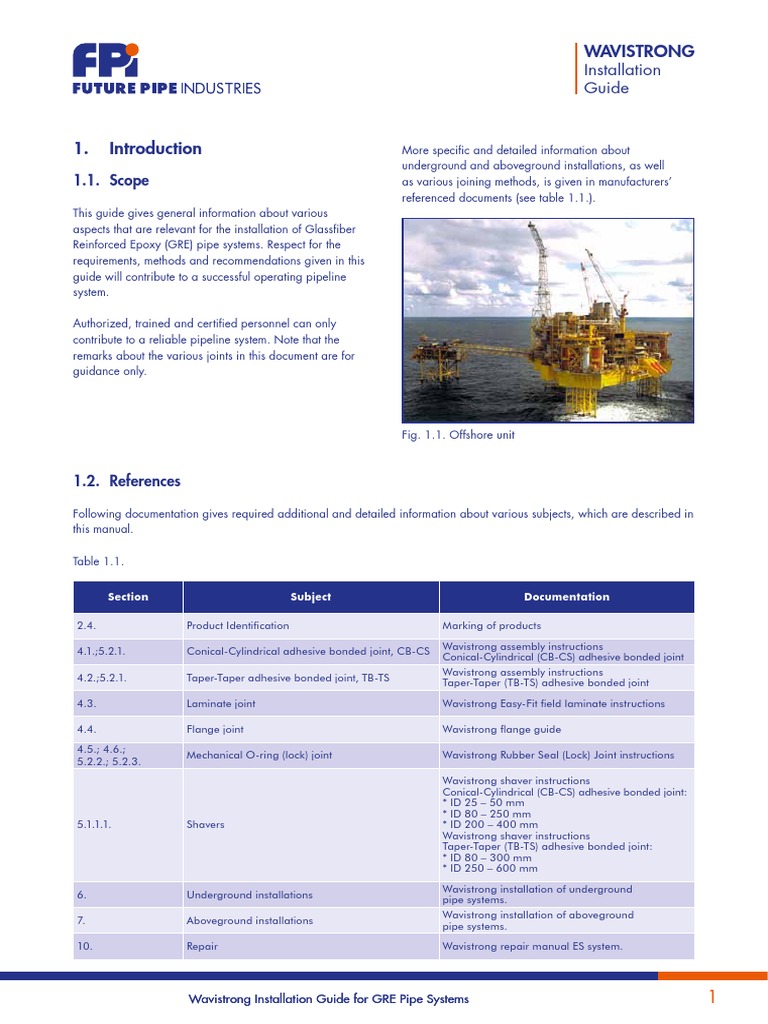 Wavistrong Installation Guide - Part7 | PDF | Pipe (Fluid Conveyance ...
