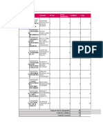 Orden Curso Docente #Vez Créditos Ciclo Horas Semanales