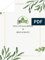 Villa Italia Hotel & Restaurant