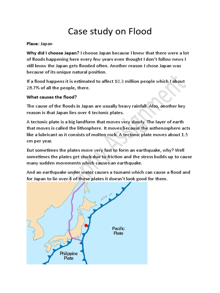 Case study on flood pdf