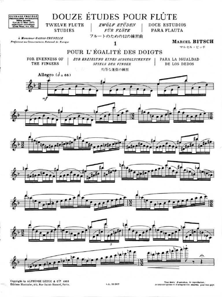 Bitsch, Études PDF
