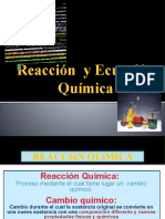 Clase de Ecuacion y Reacción Química