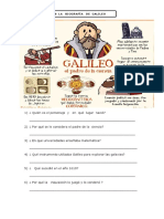 Leemos La Biografía de Galileo