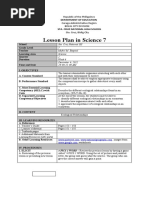 CO Learning Plan Science 7