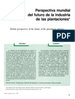 1995 Vol 16 No.1. p.53-66. Perspectiva Mundial Del Futuro de La Industria de Las Plantaciones.