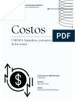 Conceptos básicos de costos en la UNADM