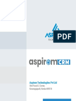 Aspirom CRM Brochure