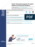 Focus Article: Theoretical Aspects of Vapor/ Gas Nucleation at Structured Surfaces
