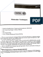 Unit 4-Chapter 8, Molecular Techniques