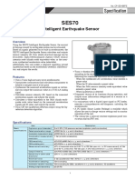 Intelligent Earthquake Sensor: No. CP-SS-1897E