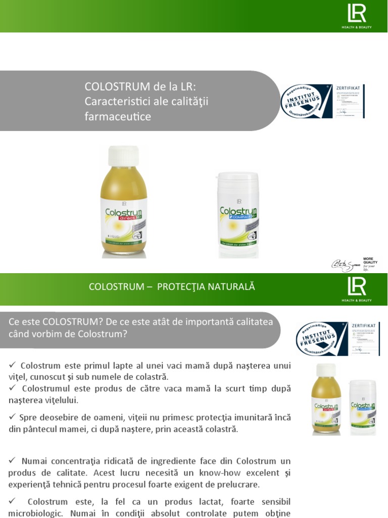 Colostrum | PDF