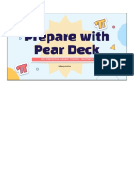 Prepare With Pear Deck Final