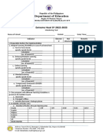 DepEd Extreme Heat Monitoring