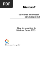 Download Windows Server 2003 Security Guide 1 by Jorge Trx Trainer SN64061851 doc pdf