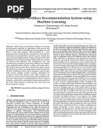 Machine Learning Paper