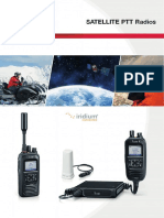 Satellite PTT Radios