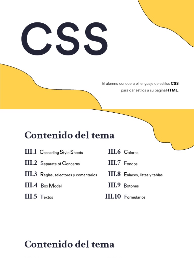 Iii. CSS | PDF