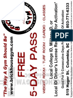 5 Day Pass