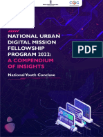 National Urban Digital Mission Fellowship Program 2022: A Compendium of Insights