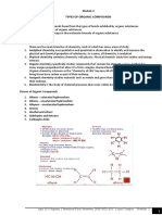 Module 2 Types of Organic Substances