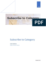 Subscribe To Category User Manual Version 2.6.12