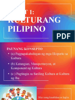 L1 Yunit 1 Konsepto NG Kultura