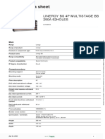 Product Data Sheet: Linergy Bs 4P Multistage BB 250A 52HOLES