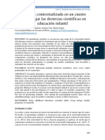 Propuesta Contextualizada en Un Cuento para Trabajar Las Destrezas Científicas en Educación Infantil