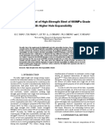 1-The Development of High-Strength Steel of 980MPa Grade With Higher Hole Expansibility