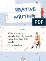 Creative Writing