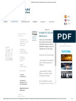 9A Módulo de Comando REMOTE RELAYS MODULE - Durán Electrónica ENG